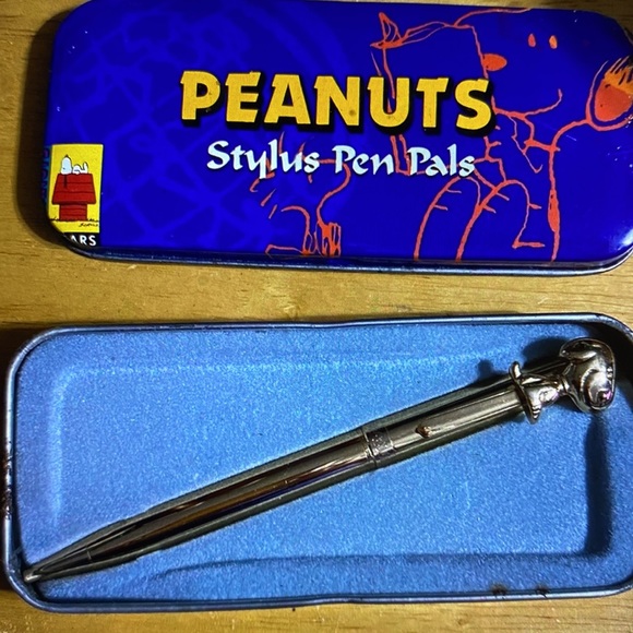 Peanut Snoopy stylus pen gold tone collectable in box - Picture 8 of 10